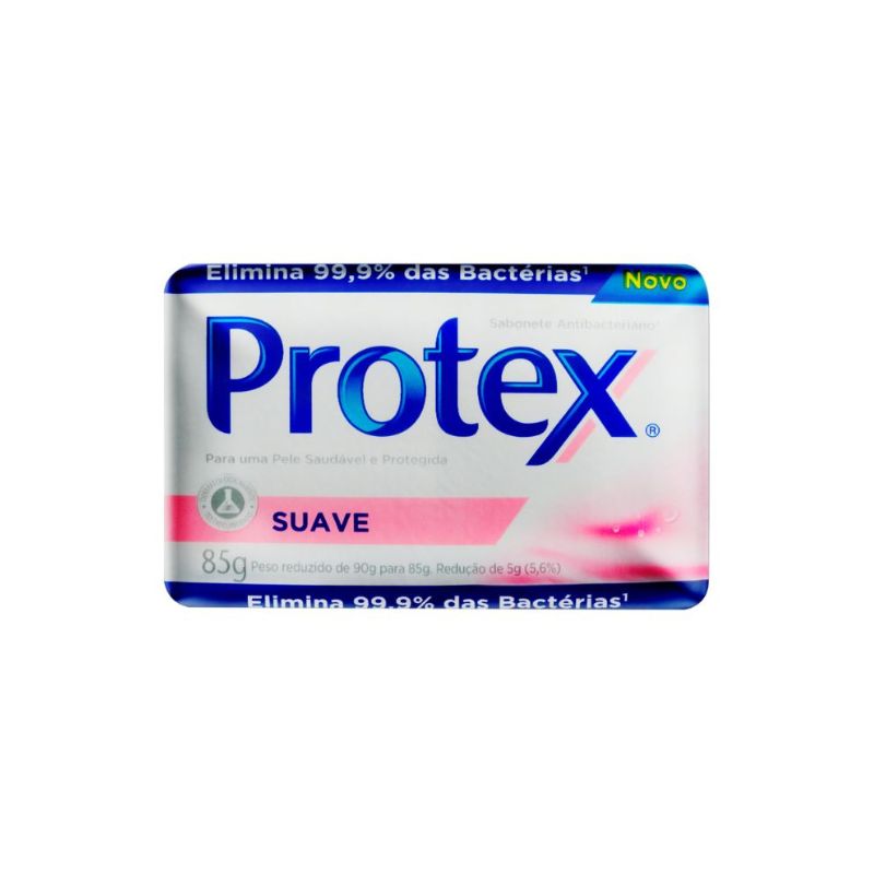 Sabonete em Barra Antibacteriano Suave Protex Cartucho 85g