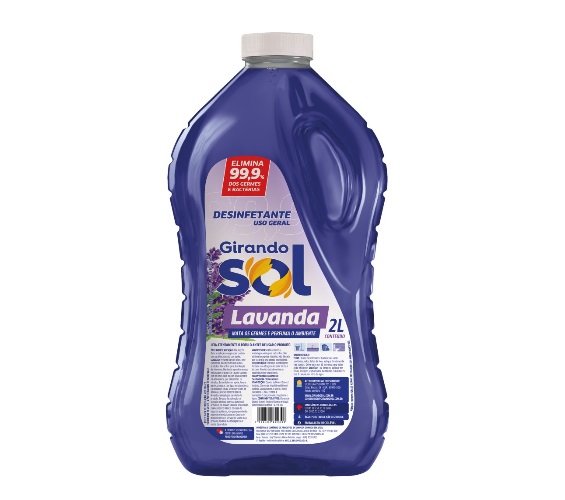 Desinfetante Girando Sol Lavanda 2Lt