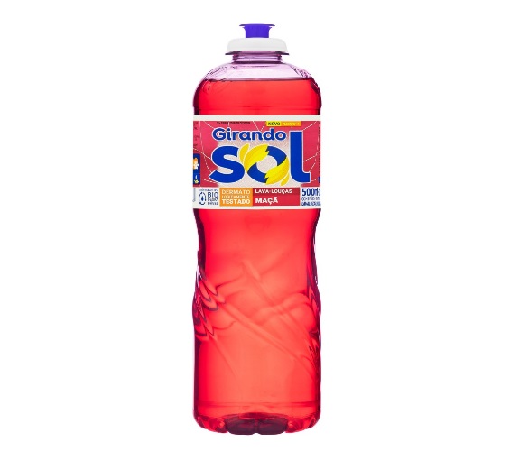 Detergente Girando Sol Maçã 500ml