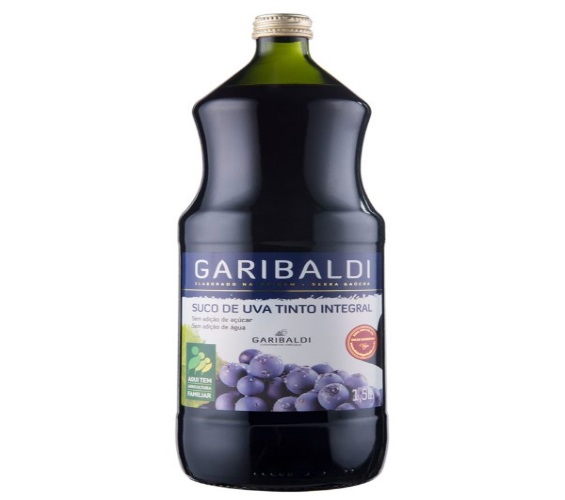 Suco Integral Uva Tinto Garibaldi Garrafa 1,5l