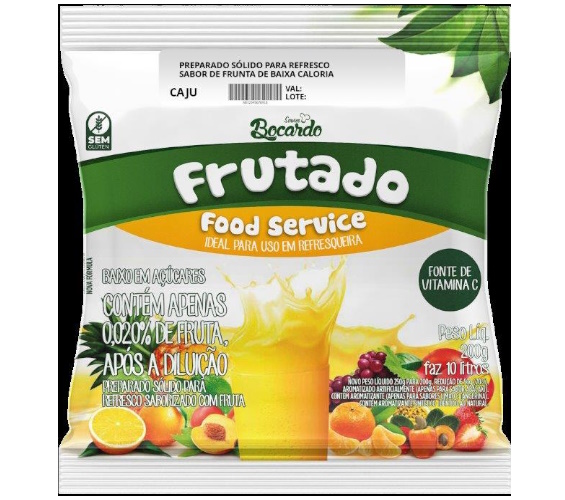 REFRE FRUTADO CAJU ADOCADO -1X1 250G