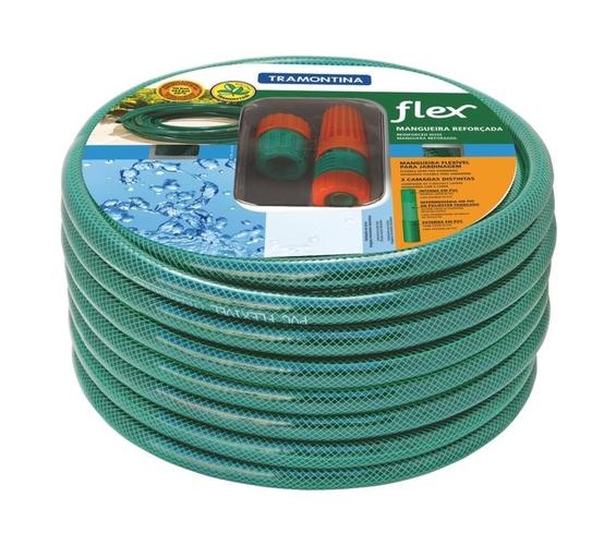 MANGUEIRA TRAMONTINA JARD FLEX ESP C/ENG