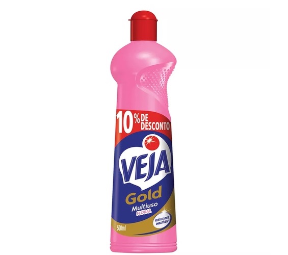 Limpador Multiuso Floral Veja Gold Squeeze 500ml