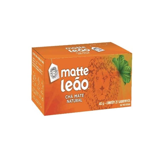 Chá Matte Leão Natural com 25 Sachês