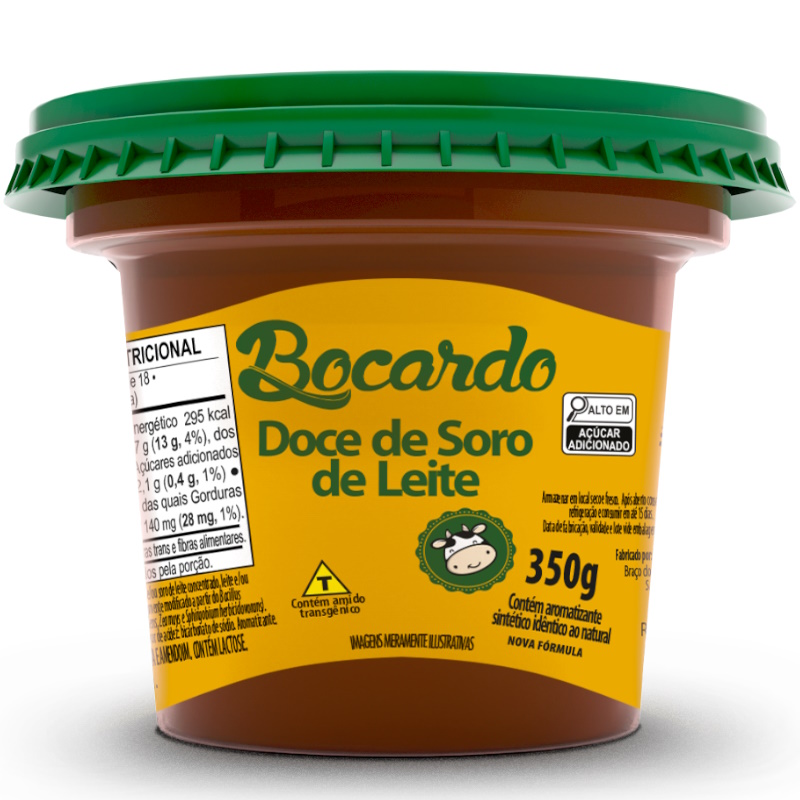 DOCE BOCARDO LEITE E SORO LEITE -1X1 400G