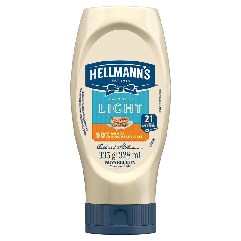 Maionese Hellmann's Light 335g