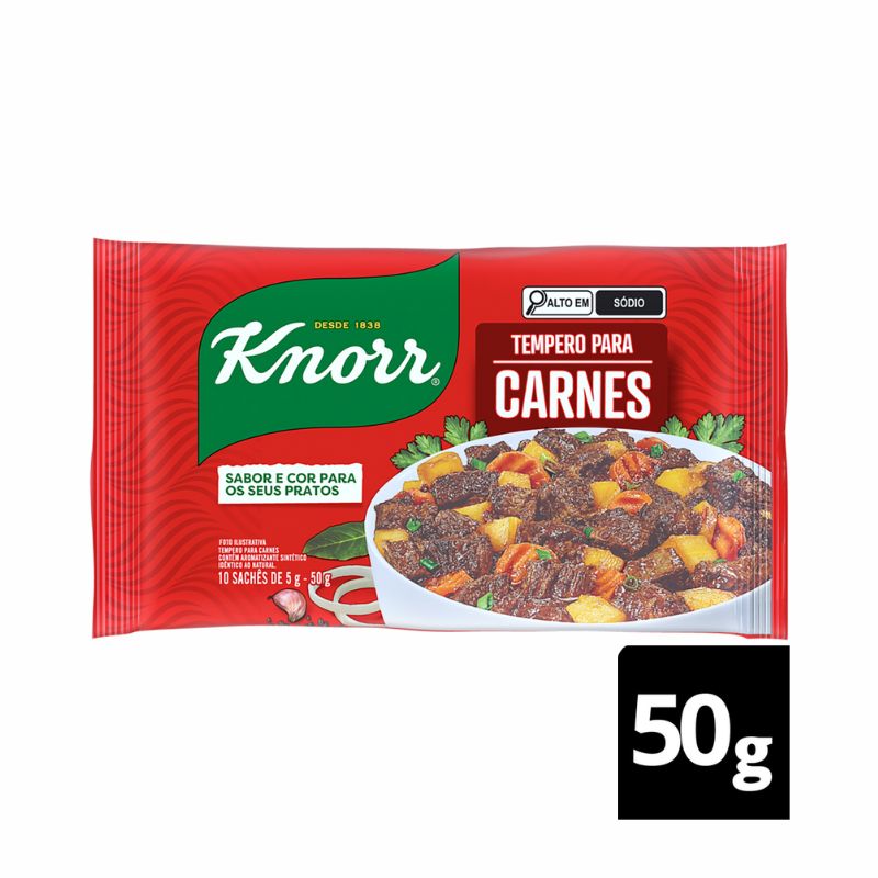 Tempero para Carnes em Pó Knorr 50g