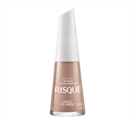 Esmalte Cremoso Grão de Arroz Risqué Nudes 8ml