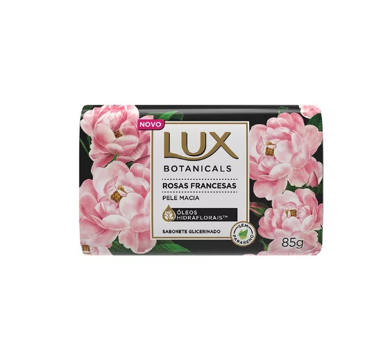 Sabonete em Barra Glicerinado Rosas Francesas Lux Botanicals Cartucho 85g