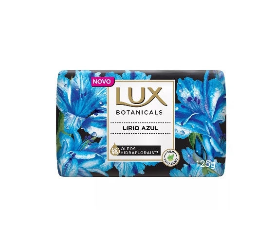 Sabonete em Barra Glicerinado Lírio Azul Lux Botanicals Cartucho 125g