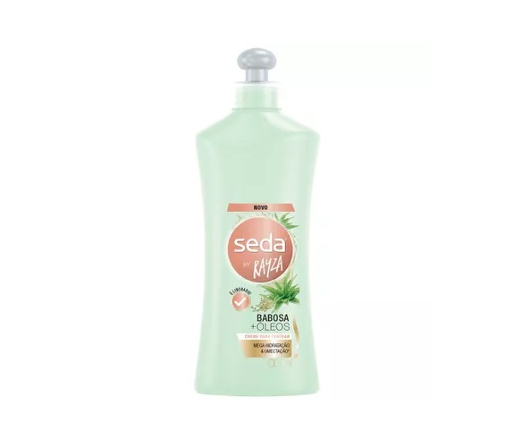 Creme para Pentear Seda Babosa e Óleos by Rayza Frasco 300ml