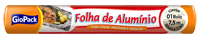 Papel Alumínio GIOPACK 30cmx7,5m unidade