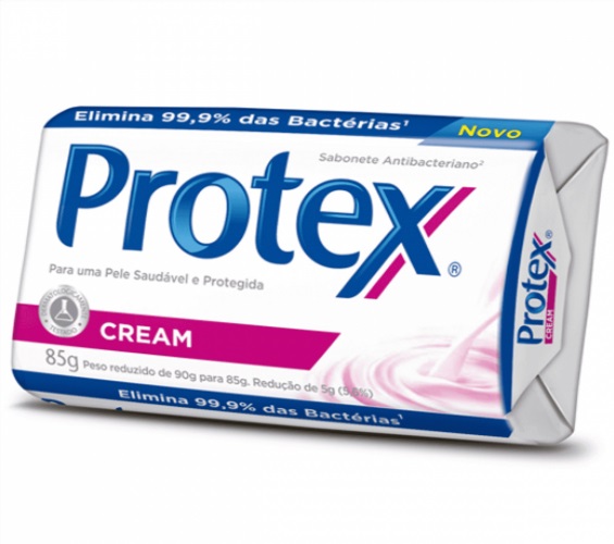 Sabonete em Barra Antibacteriano Cream Protex Cartucho 85g