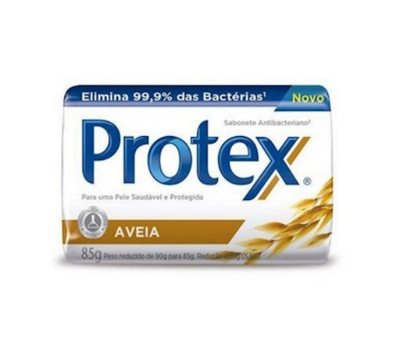 Sabonete em Barra Antibacteriano Aveia Protex Cartucho 85g