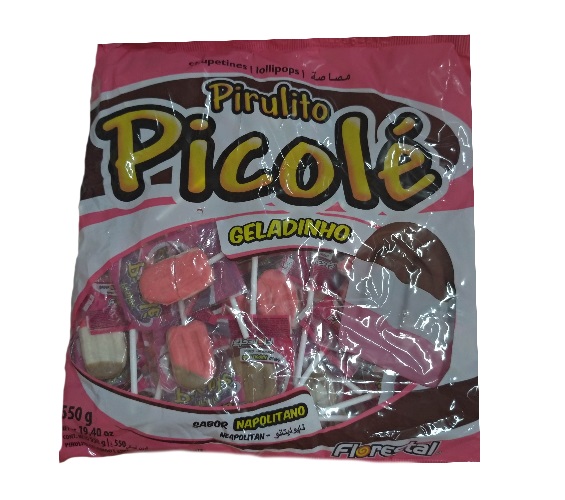 PIRULITO FLORESTAL PICOLE NAPOLITANO - 1X1 550G