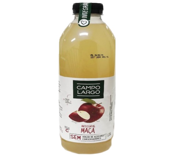 Suco Integral Maçã Campo Largo Garrafa 1,35l