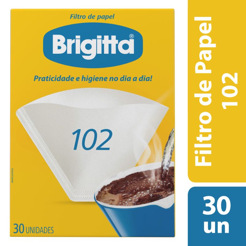 Filtro Papel Café Brigitta 102 30 Unidades