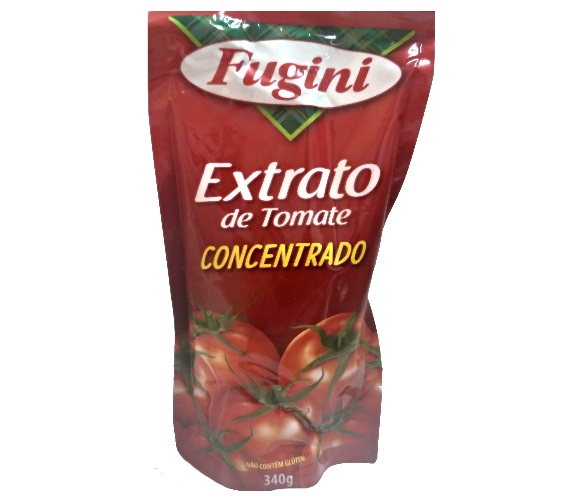 Extrato de Tomate Concentrado Fugini Sachê 340g