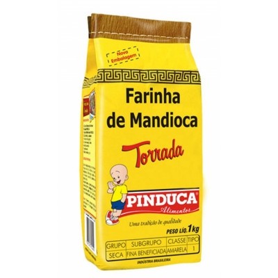 FARINHA MAA PINDUCA TORRADA - 1X1 1KG