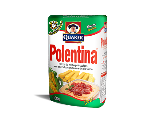 Flocos de Milho Pré-Cozido Quaker Polentina Pacote 500g