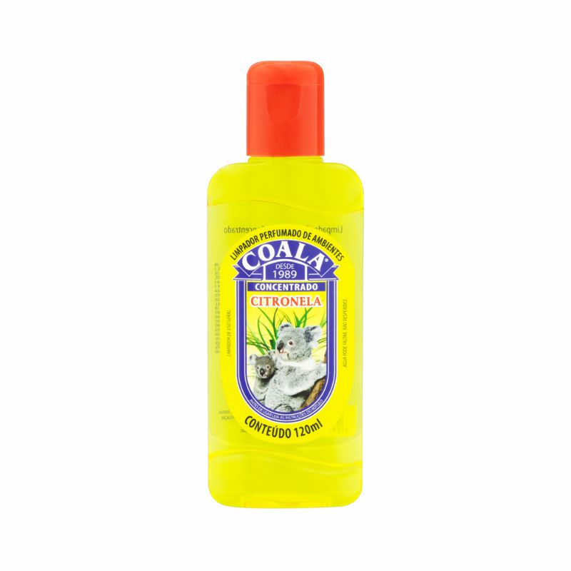 Limpador Perfumado Concentrado Citronela Coala Squeeze 120ml
