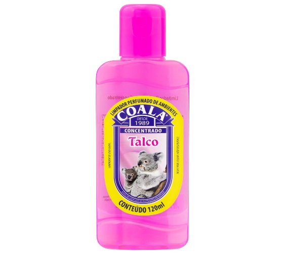 Limpador Perfumado Concentrado Talco Coala Frasco 120ml