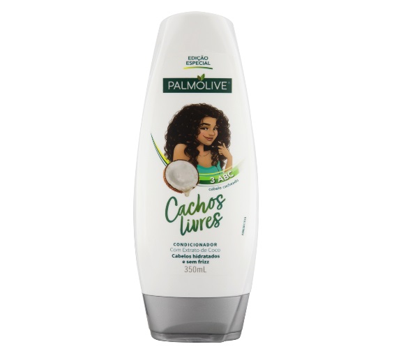 Condicionador com Extrato de Coco PALMOLIVE Cachos Livres Frasco 350ml