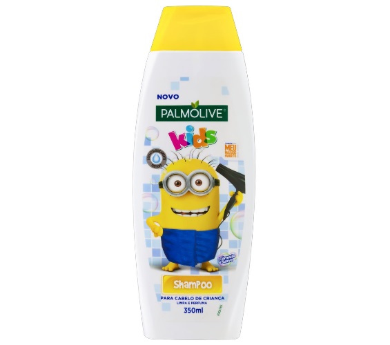 Shampoo Mix de Banana Tropical Meu Malvado Favorito Palmolive Kids Frasco 350ml