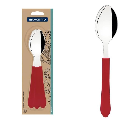 JOGO TRAMONTINA COLHER INOX LEME VM