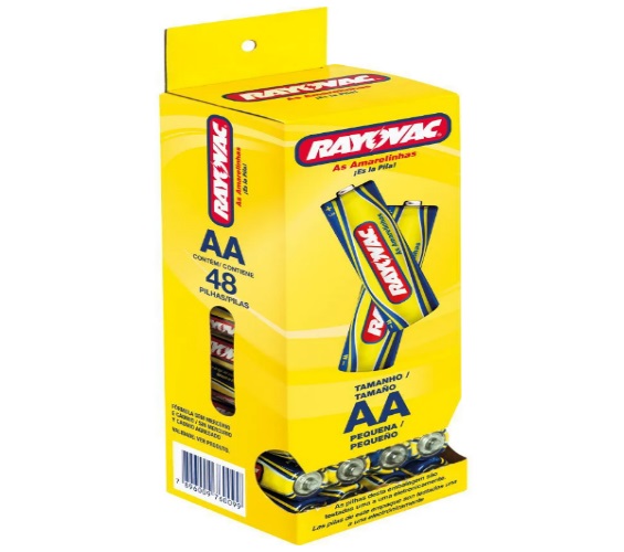 PILHA RAYOVAC AA ATC