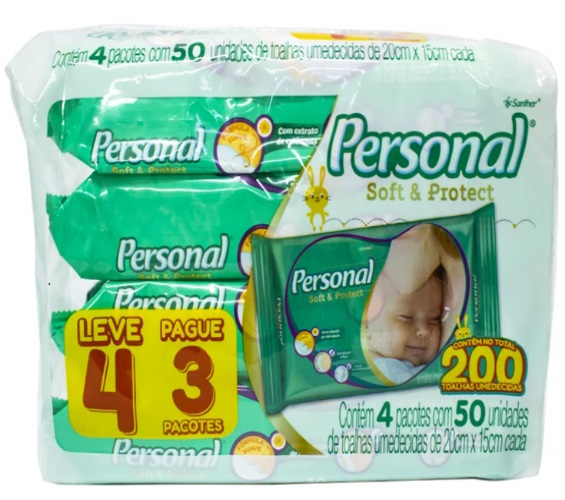 TOALHA UMD PERSONAL SOLFT e PROTECT L4P3