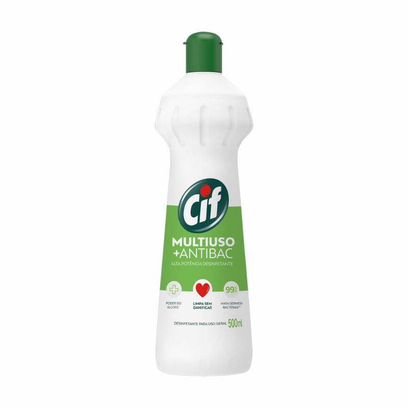 Limpador Cif Multiuso +Antibac Squeeze 500ml
