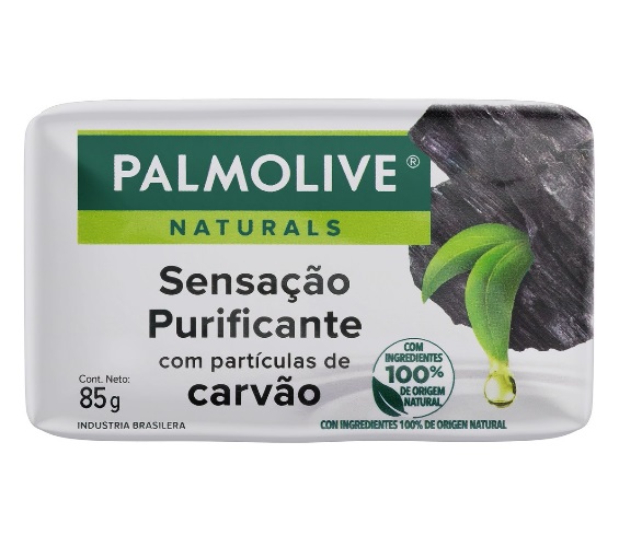 Sabonete em Barra Sensação Purificante Carvão Palmolive Naturals Cartucho 85g