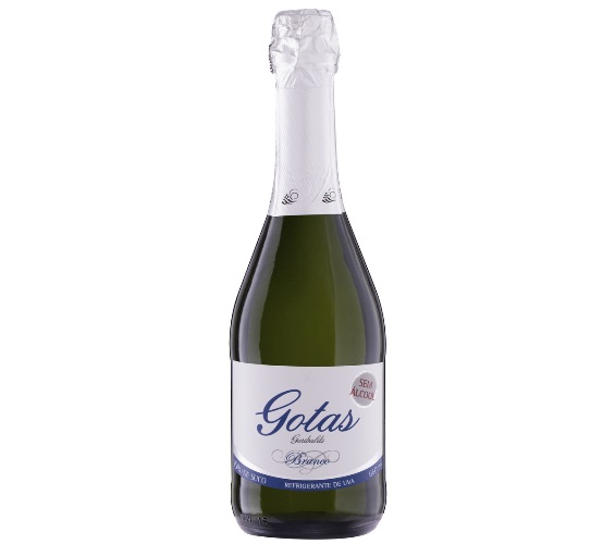 Filtrado Doce Brasileiro Branco Zero Álcool Garibaldi Gotas Garrafa 660ml