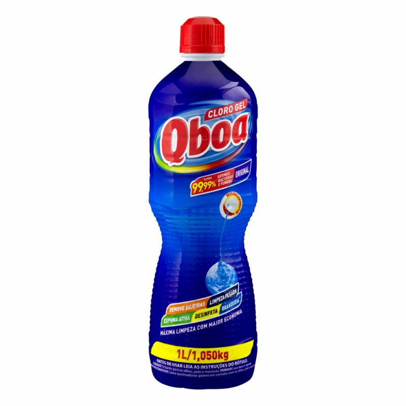 Alvejante Q Boa Gel Cloro 1l