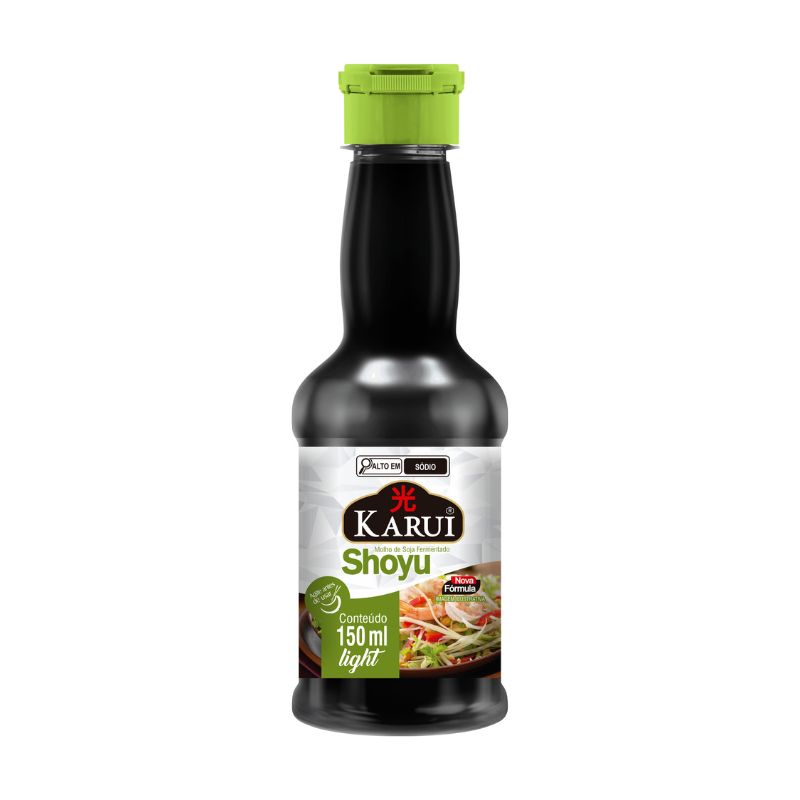 Molho Shoyu Light Karui Oriental Frasco 150ml