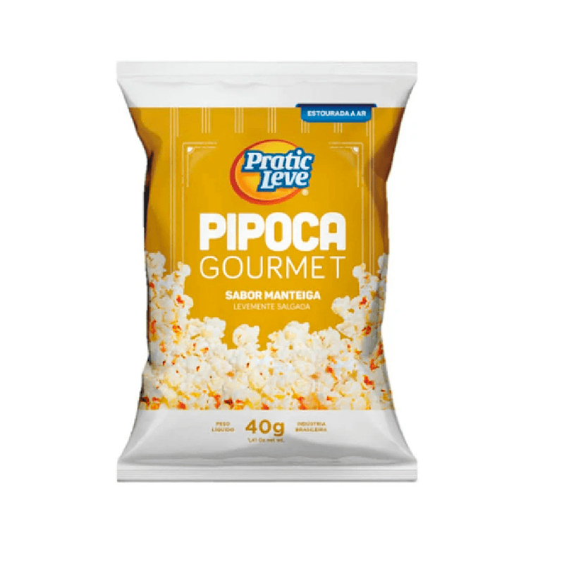 Pipoca Gourmet Pratic Leve Sabor Manteira 40g