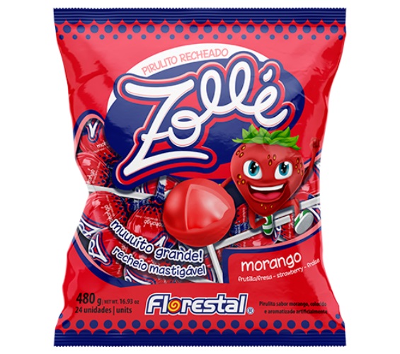 PIRULITO FLORESTAL ZOLLE PELOTAO MRG - 1X1 480G