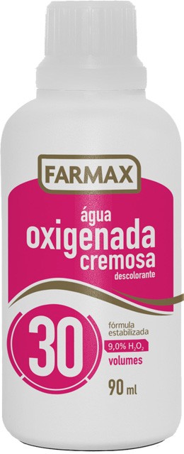Água Oxigenada FARMAX Cremosa 30 Volumes 90ml