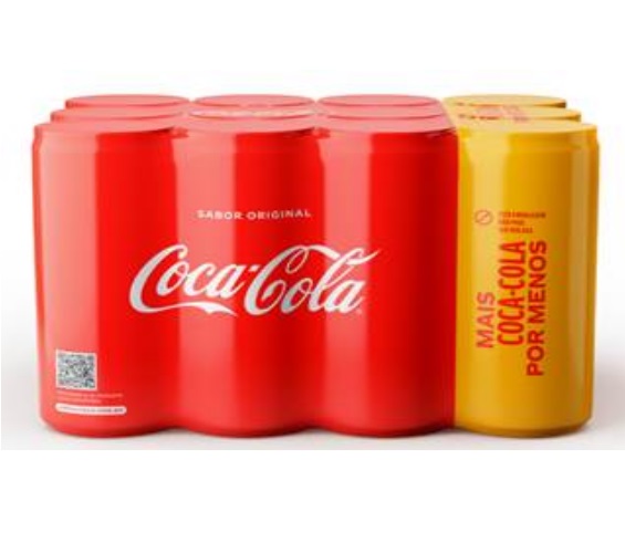 Refrigerante Coca-Cola Embalagem Econômica 12/310ml