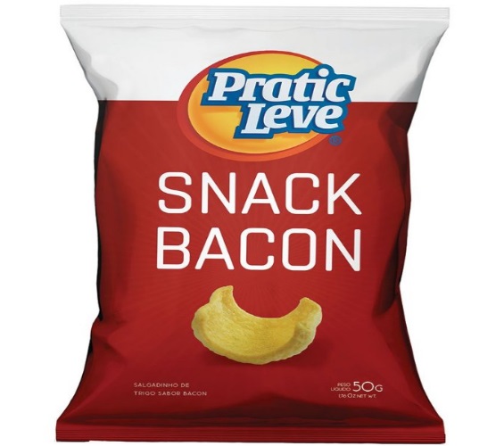 SALGADINHO TRIGO SNACK BACON - 1X1 50G