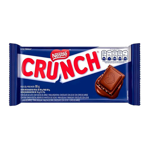 Chocolate Nestle Crunch 80g