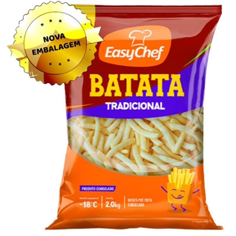 Batata Easychef Tradicional Congelado 2KG
