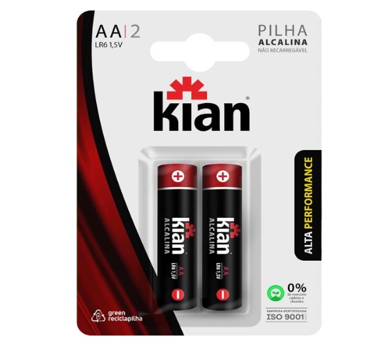 PILHA ALC KIAN AA