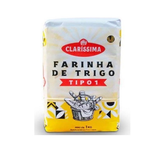 Farinha de Trigo Claríssima 1Kg
