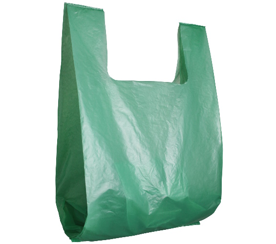 SACOLA GIOPACK VERDE REC 29X39CM