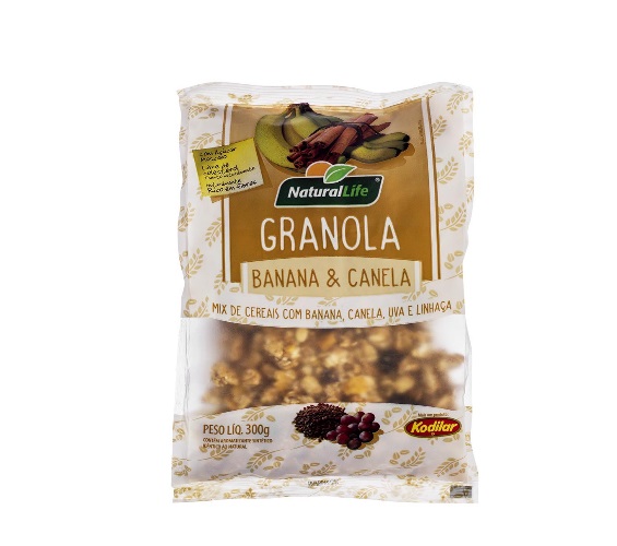 Granola Natural Life Banana e Canela 300g
