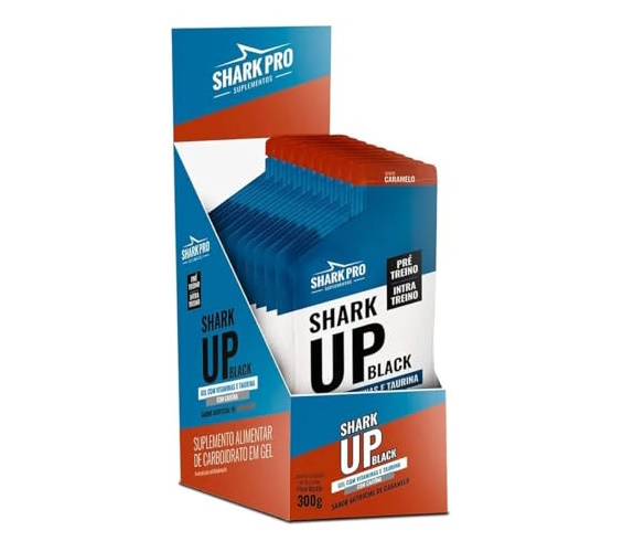 Suplemento Alimentar Shark Pro Gel Up Black 30g