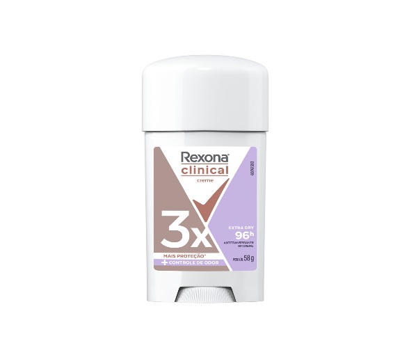 Desodorante Rexona Clinical Extra Dry 96h - 58g