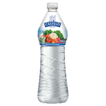 Vinagre Castelo de Alcool 750ML